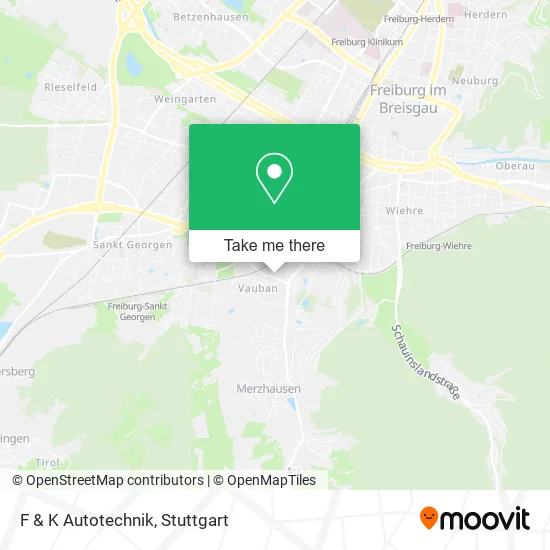 F & K Autotechnik map