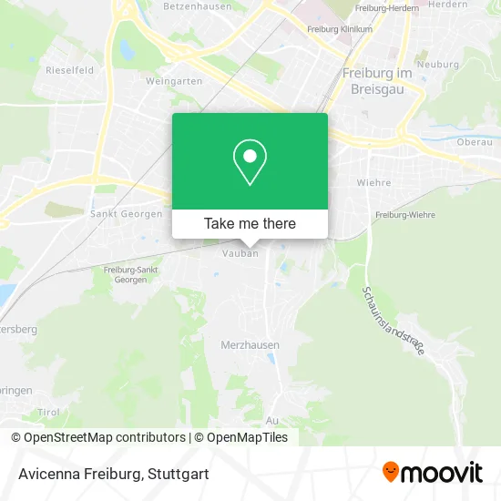 Карта Avicenna Freiburg