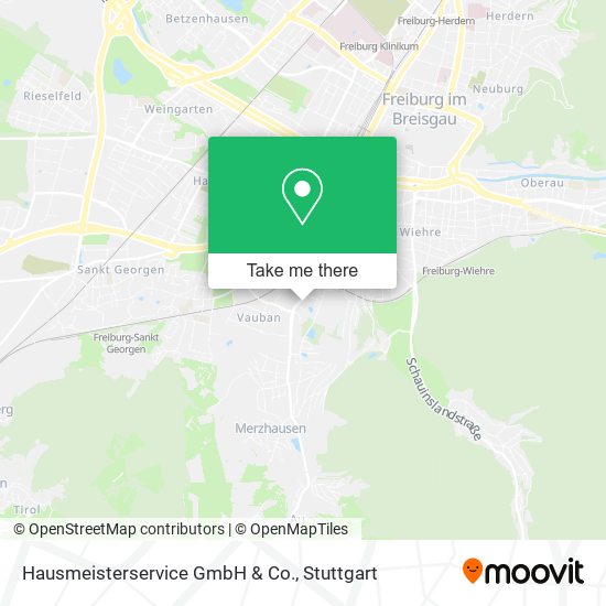 Hausmeisterservice GmbH & Co. map