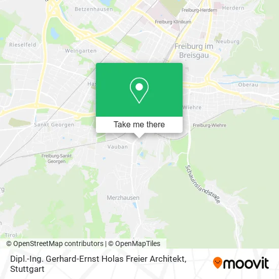 Карта Dipl.-Ing. Gerhard-Ernst Holas Freier Architekt