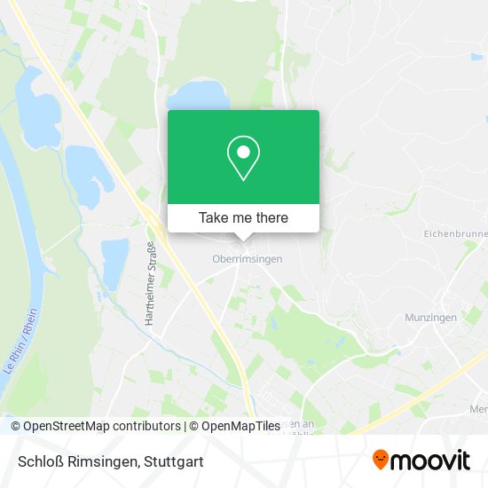 Schloß Rimsingen map