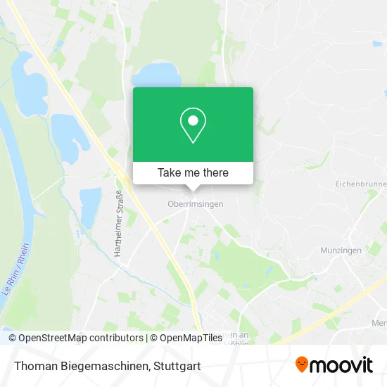 Карта Thoman Biegemaschinen
