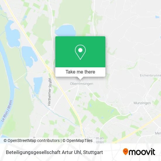 Карта Beteiligungsgesellschaft Artur Uhl