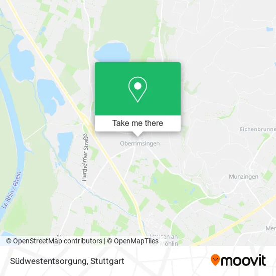 Карта Südwestentsorgung