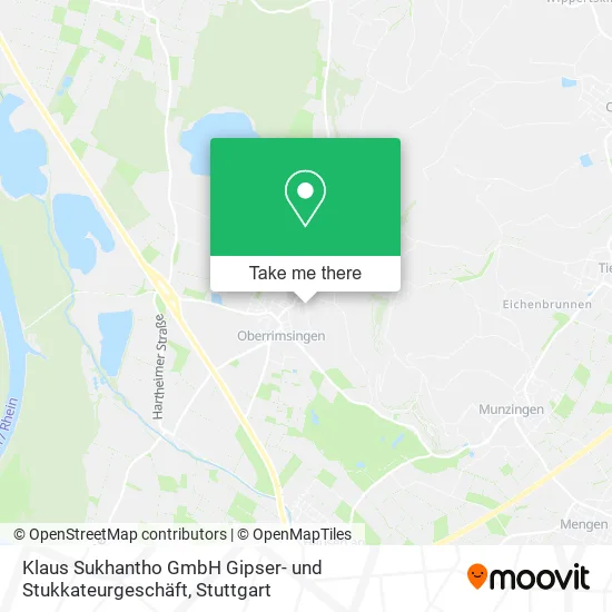 Карта Klaus Sukhantho GmbH Gipser- und Stukkateurgeschäft