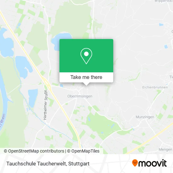 Карта Tauchschule Taucherwelt