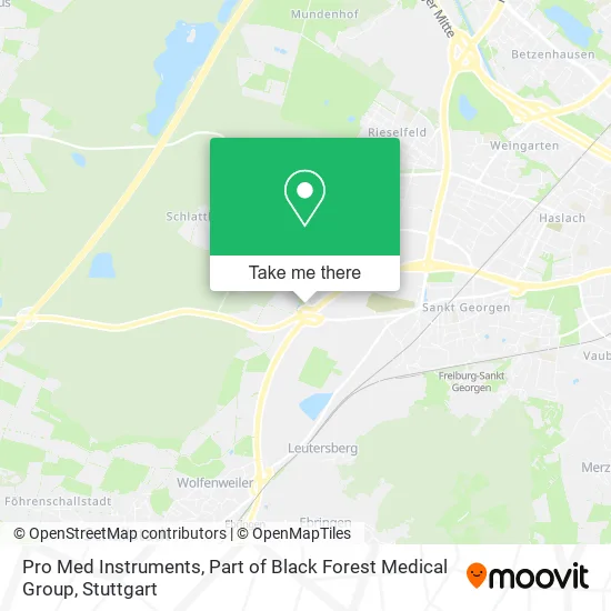 Карта Pro Med Instruments, Part of Black Forest Medical Group