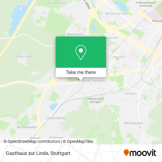 Карта Gasthaus zur Linde