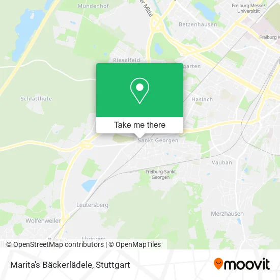 Карта Marita's Bäckerlädele