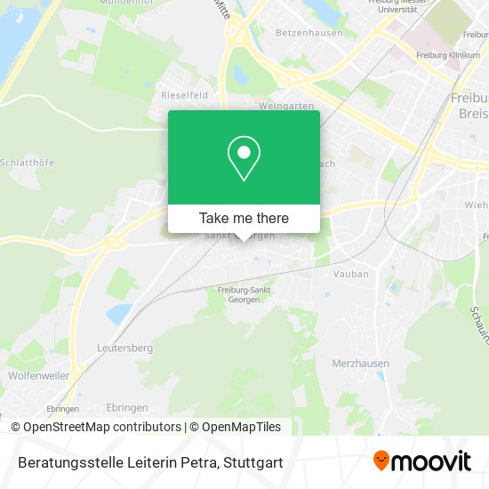 Beratungsstelle Leiterin Petra map