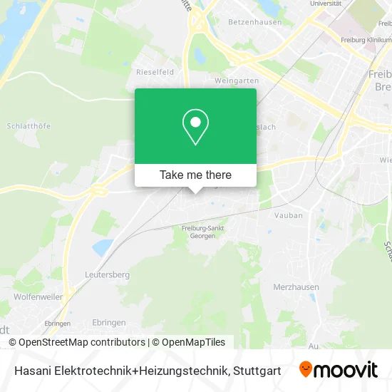 Карта Hasani Elektrotechnik+Heizungstechnik