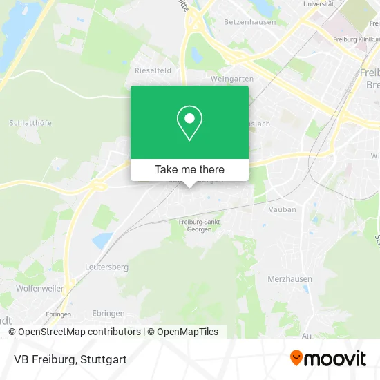 Карта VB Freiburg
