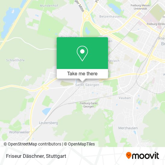 Карта Friseur Däschner