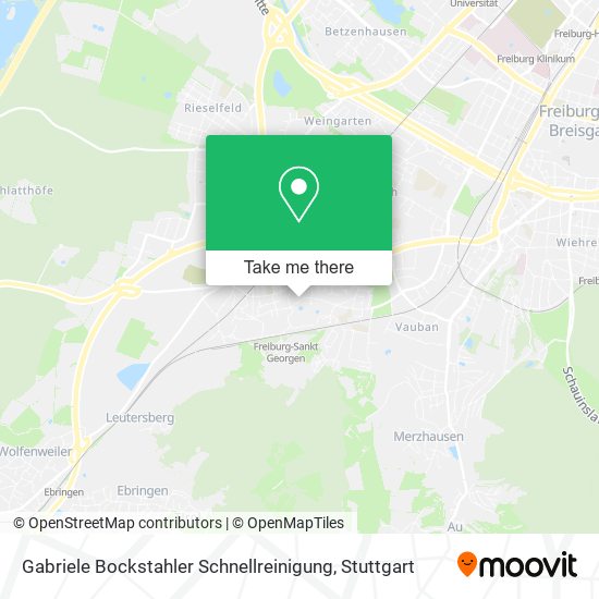 Gabriele Bockstahler Schnellreinigung map