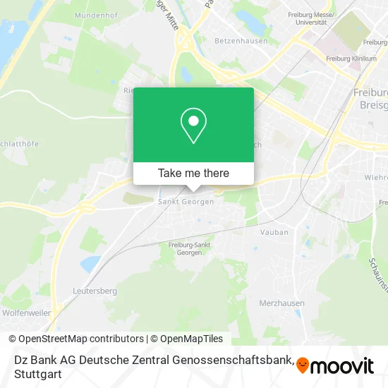 Карта Dz Bank AG Deutsche Zentral Genossenschaftsbank