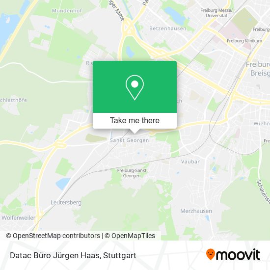 Datac Büro Jürgen Haas map