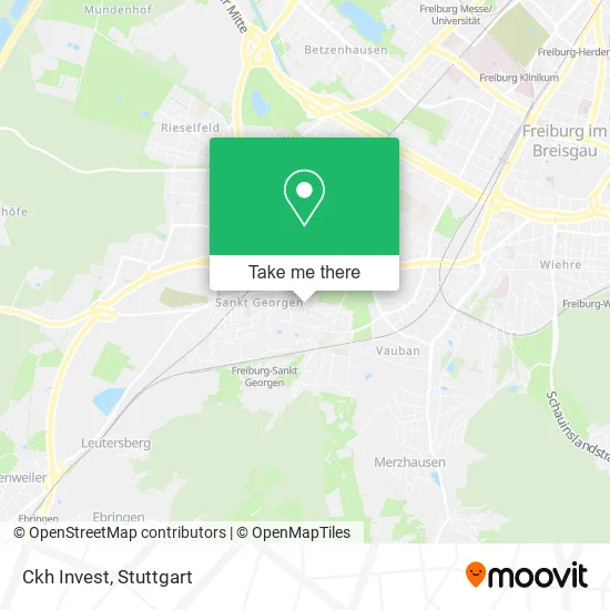 Карта Ckh Invest