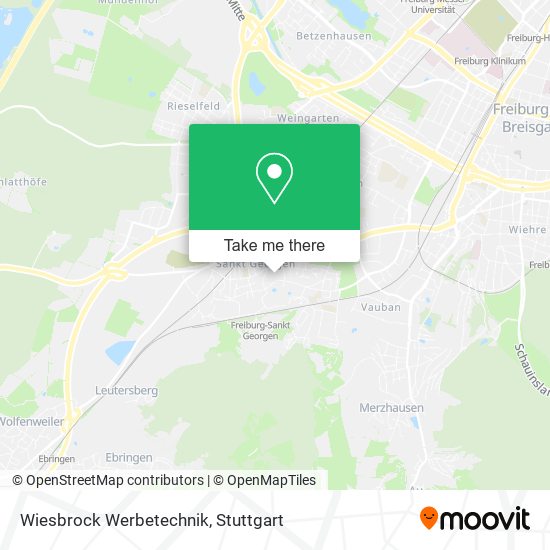 Wiesbrock Werbetechnik map