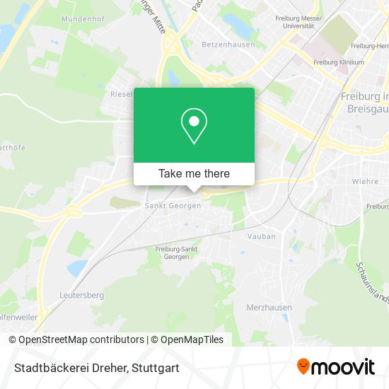 Stadtbäckerei Dreher map