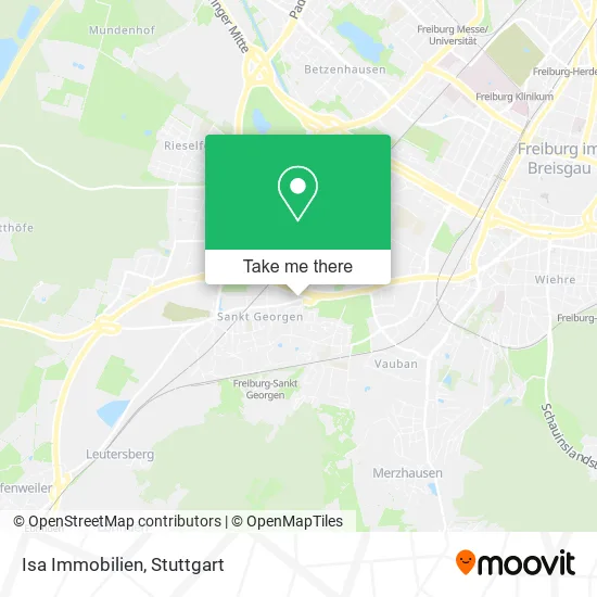 Карта Isa Immobilien