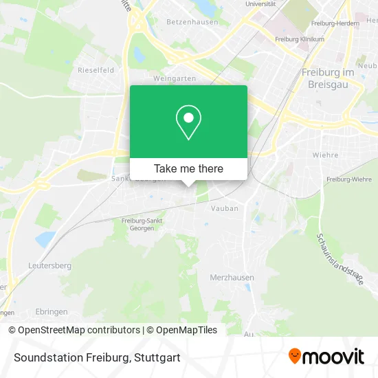 Карта Soundstation Freiburg