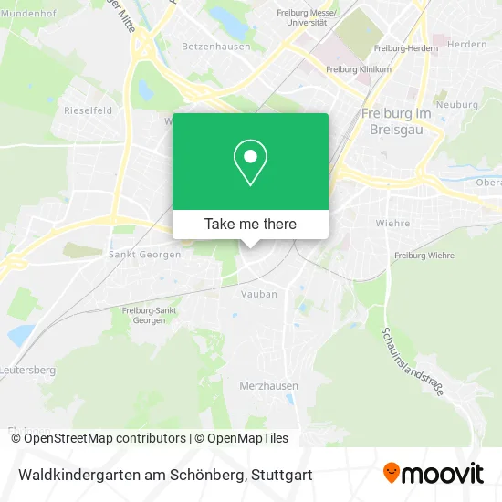 Карта Waldkindergarten am Schönberg