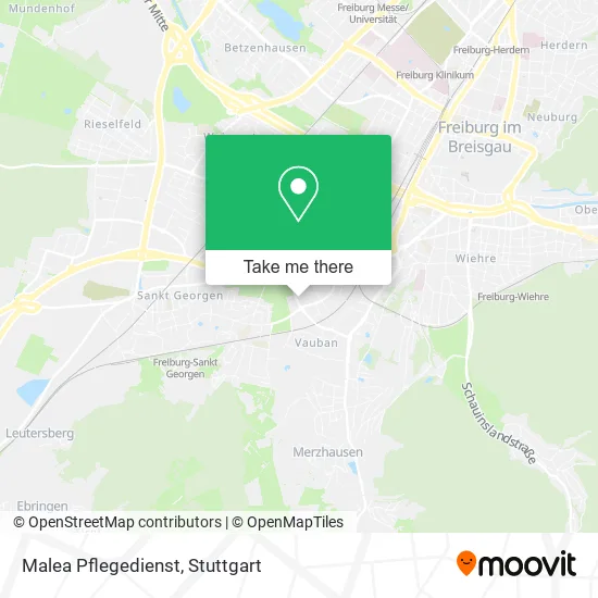 Карта Malea Pflegedienst