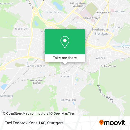 Taxi Fedotov Konz.140 map