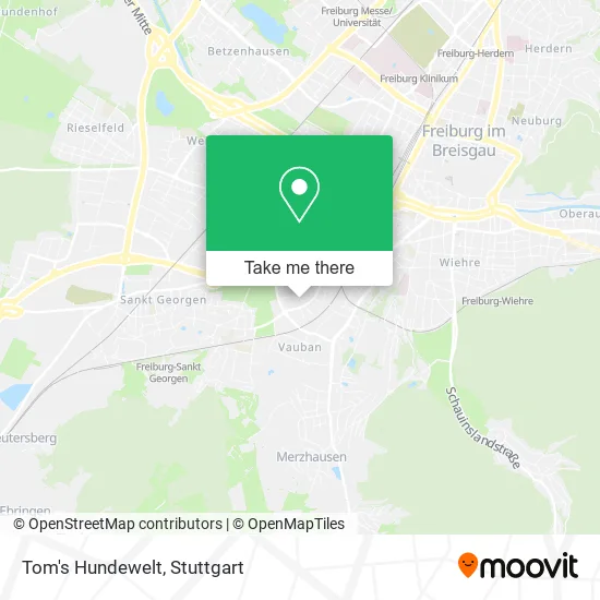 Карта Tom's Hundewelt