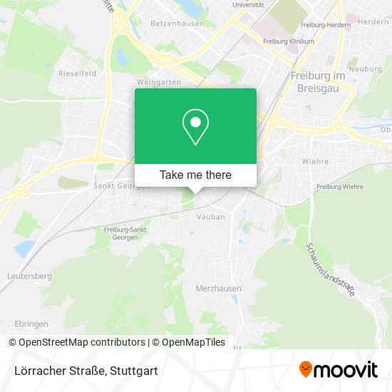 Lörracher Straße map