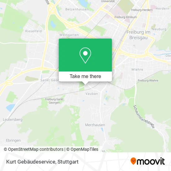 Карта Kurt Gebäudeservice