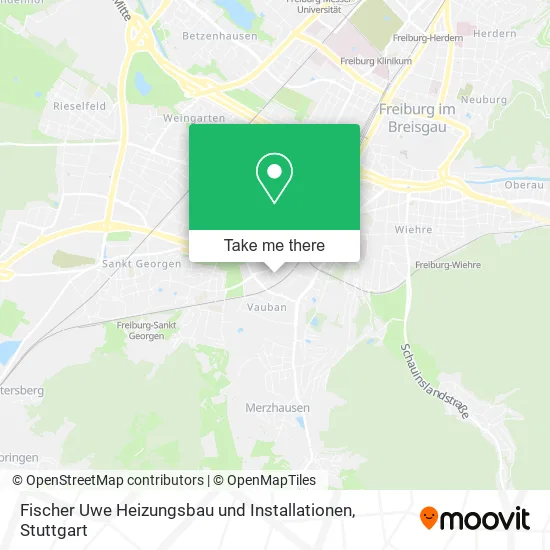 Карта Fischer Uwe Heizungsbau und Installationen
