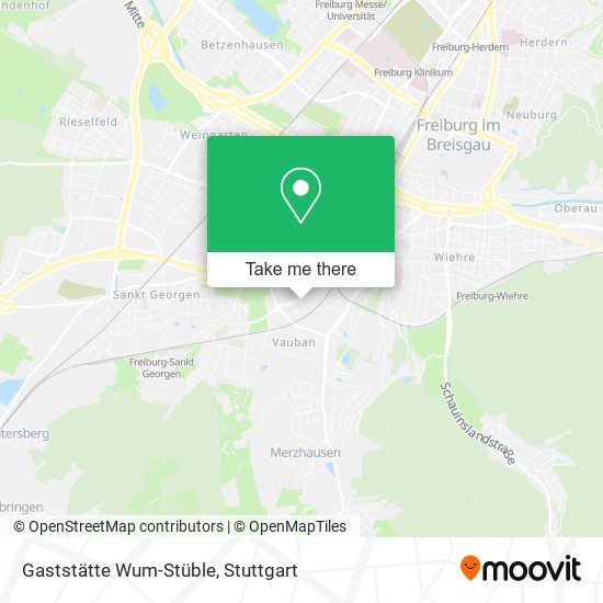 Gaststätte Wum-Stüble map