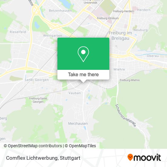Comflex Lichtwerbung map
