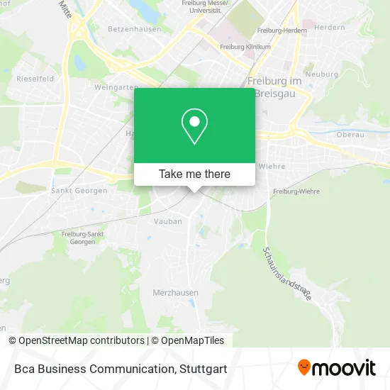 Карта Bca Business Communication