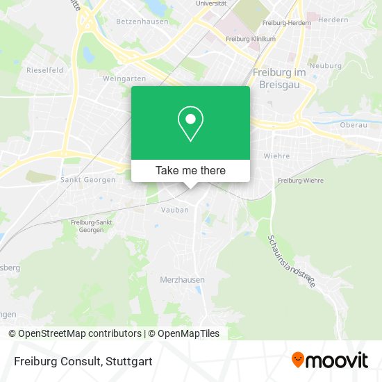 Карта Freiburg Consult