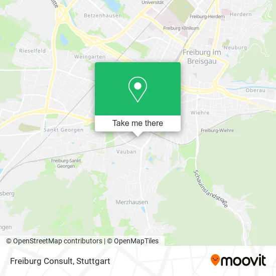 Карта Freiburg Consult