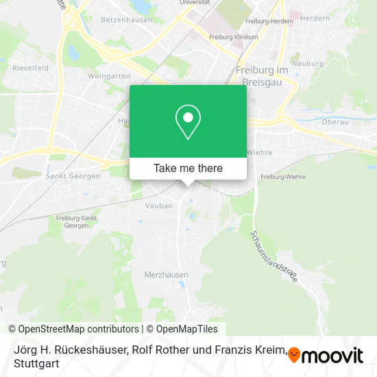 Карта Jörg H. Rückeshäuser, Rolf Rother und Franzis Kreim