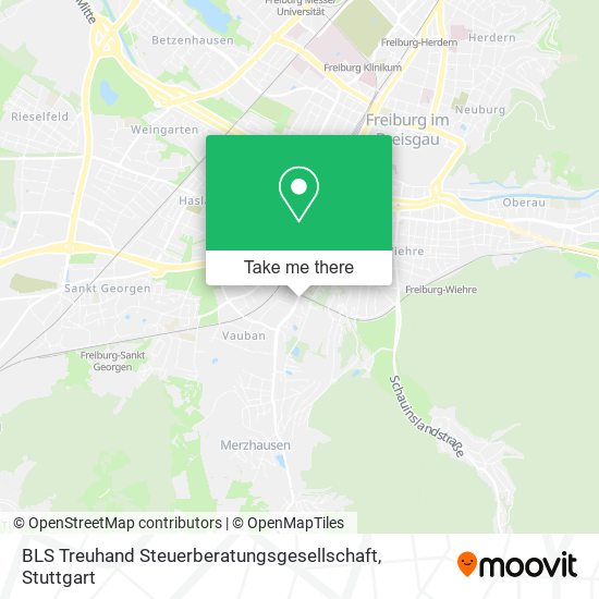 BLS Treuhand Steuerberatungsgesellschaft map
