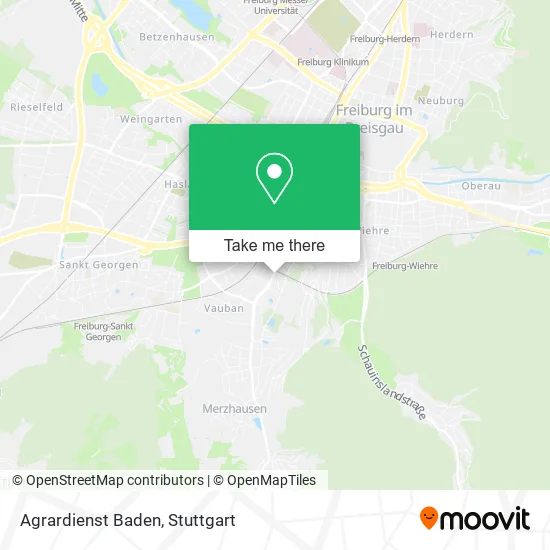 Карта Agrardienst Baden