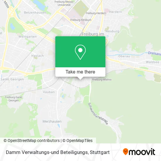 Карта Damm Verwaltungs-und Beteiligungs