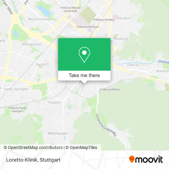 Карта Loretto-Klinik
