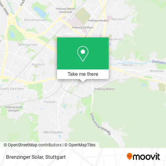 Карта Brenzinger Solar