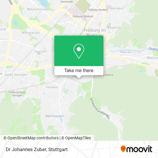 Карта Dr Johannes Zuber