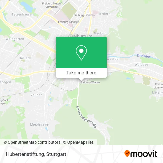 Карта Hubertenstiftung