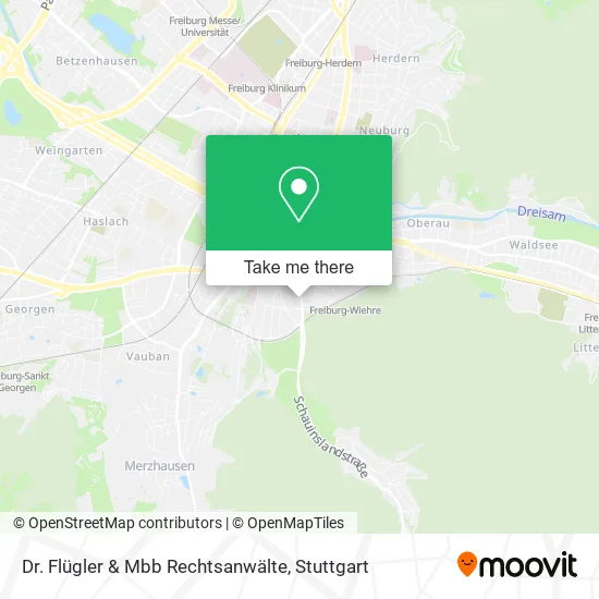 Карта Dr. Flügler & Mbb Rechtsanwälte