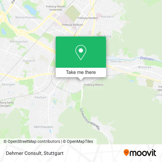 Карта Dehmer Consult