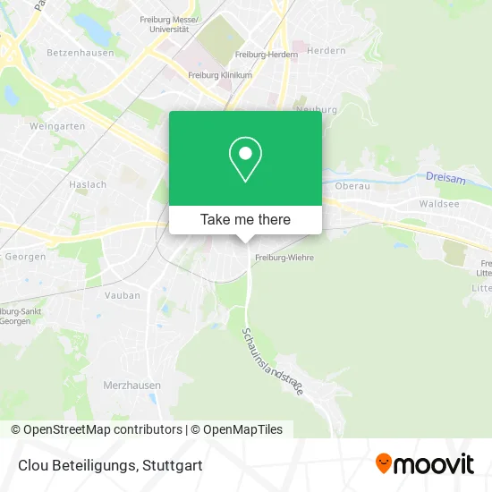 Карта Clou Beteiligungs