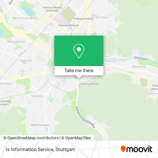 Карта Is Information Service