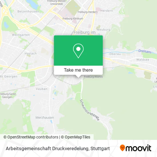 Карта Arbeitsgemeinschaft Druckveredelung